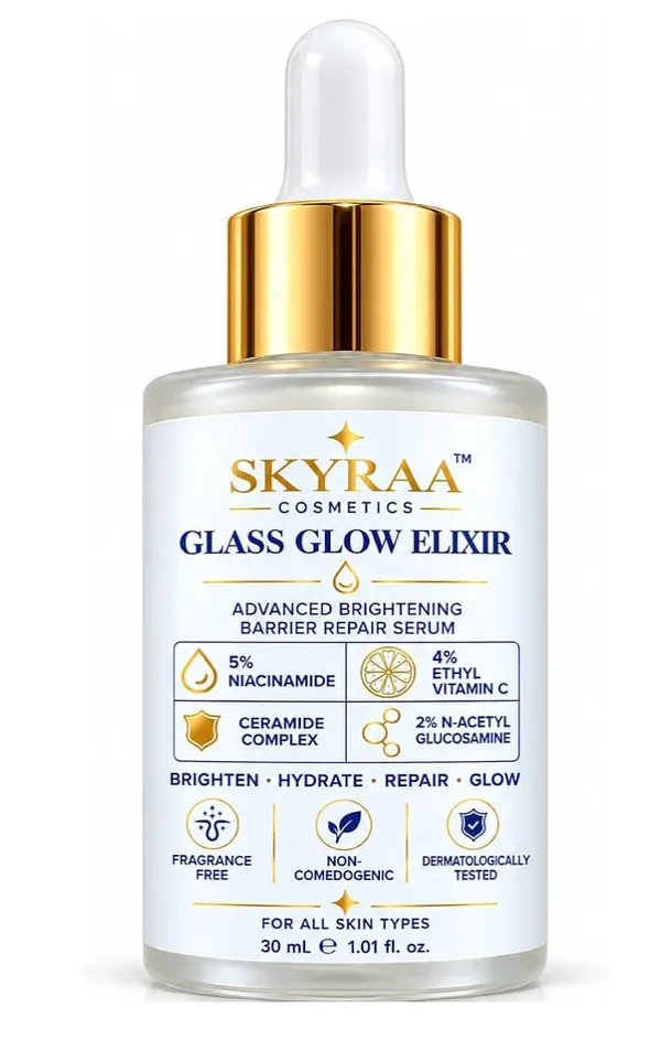 Glassglow_Elixir_Advanced_Brightening_Barrier_Serum_5_Niacinamide_4_Ethyl_Vitamin_C_Ceramide_Complex_Multi_Molecular_Hyaluronic_Acid_Hydrates_Brightens_Strengthens_Skin_Barrier_30_Ml