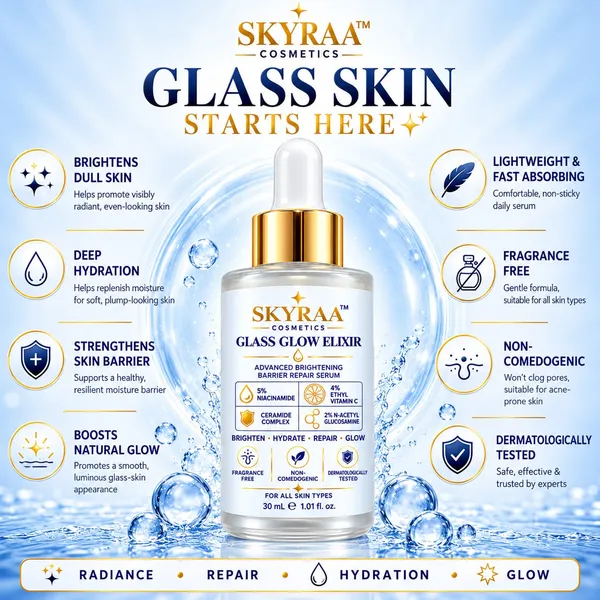 Glassglow_Elixir_Advanced_Brightening_Barrier_Serum_5_Niacinamide_4_Ethyl_Vitamin_C_Ceramide_Complex_Multi_Molecular_Hyaluronic_Acid_Hydrates_Brightens_Strengthens_Skin_Barrier_30_Ml