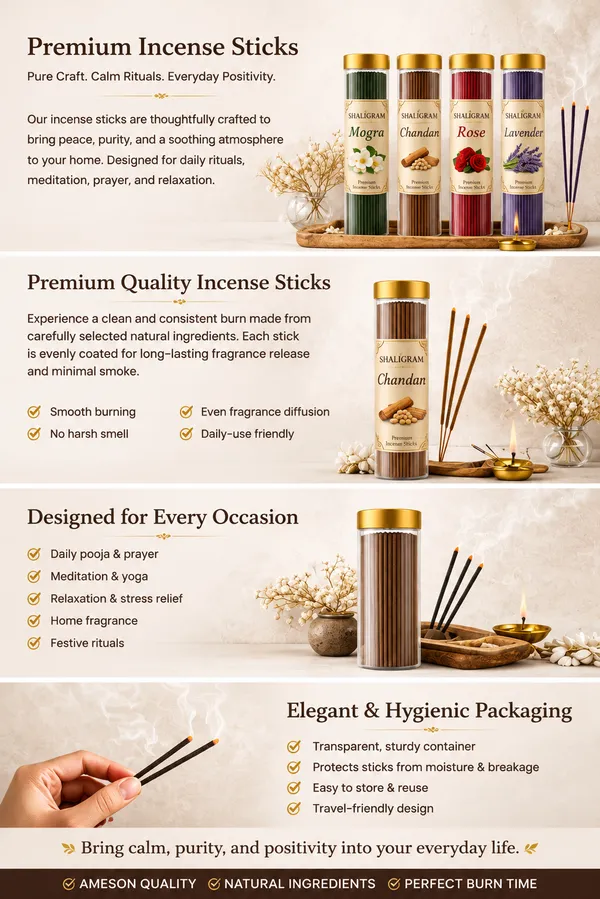 Shaligram_Lavender_Premium_Incense_Sticks_|__80_Sticks_Pack_I_Natural_Long-Lasting_Agarbatti_for_Relaxation,_Pooja_&_Meditation_|_Calming_Floral_Aroma