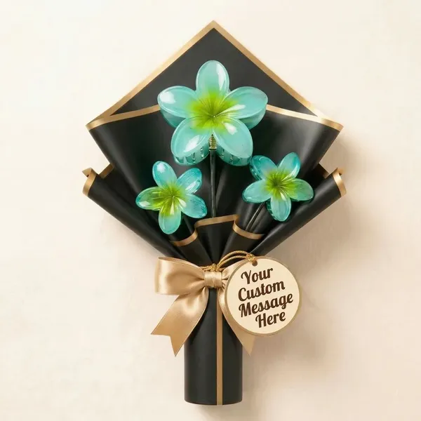 InstaViral_Korean_Flower_Claw_Bouquet_(Green)