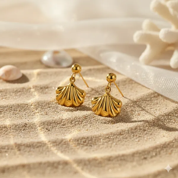 Marina_Golden_Sea_Shell_Earrings