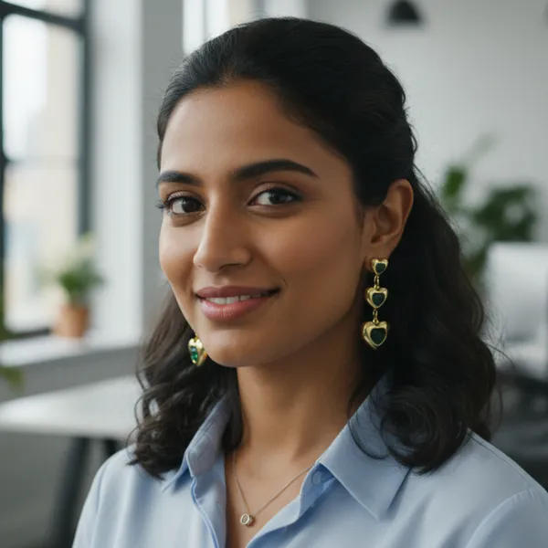 Gold_Plated_Three_Heart_Earrings