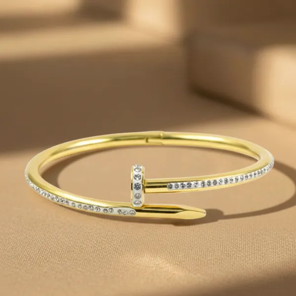 Gold_Plated_Trendy_Nail_Bracelet
