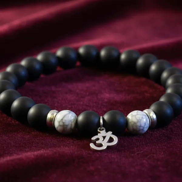 Lava_Stone_"Om"_Bracelet