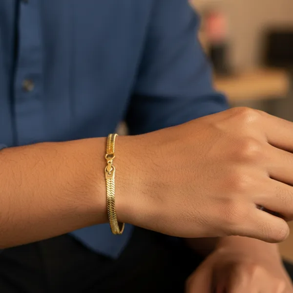 Gold_Plated_Snake_Chain_Bracelet