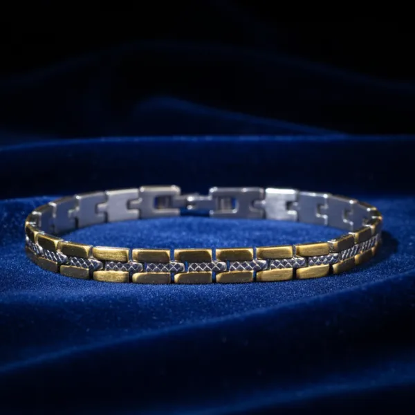 Gold_Plated_Sandwich_Pattern_Bracelet