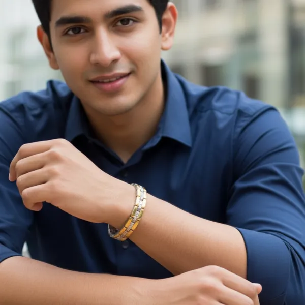 Gold_Plated_Sandwich_Pattern_Bracelet