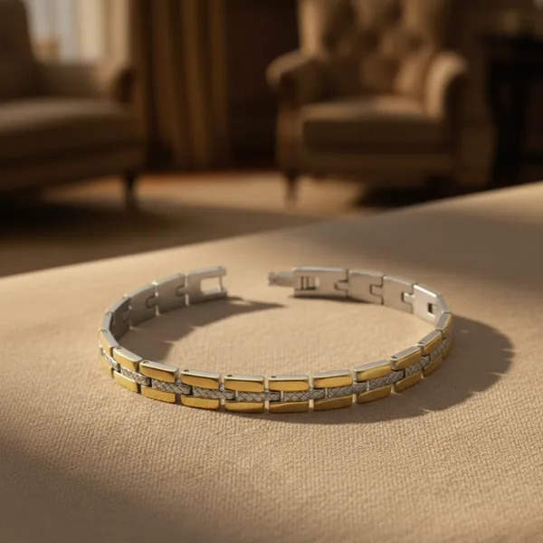 Gold_Plated_Sandwich_Pattern_Bracelet