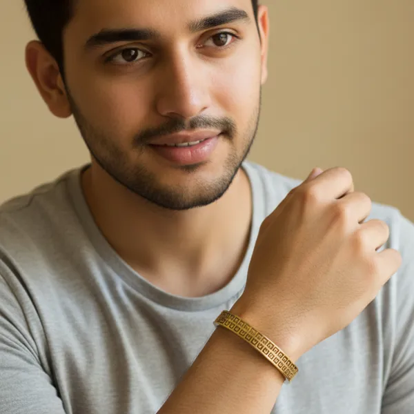 Gold_Plated_Spiti_Pattern_Kada_Bracelet