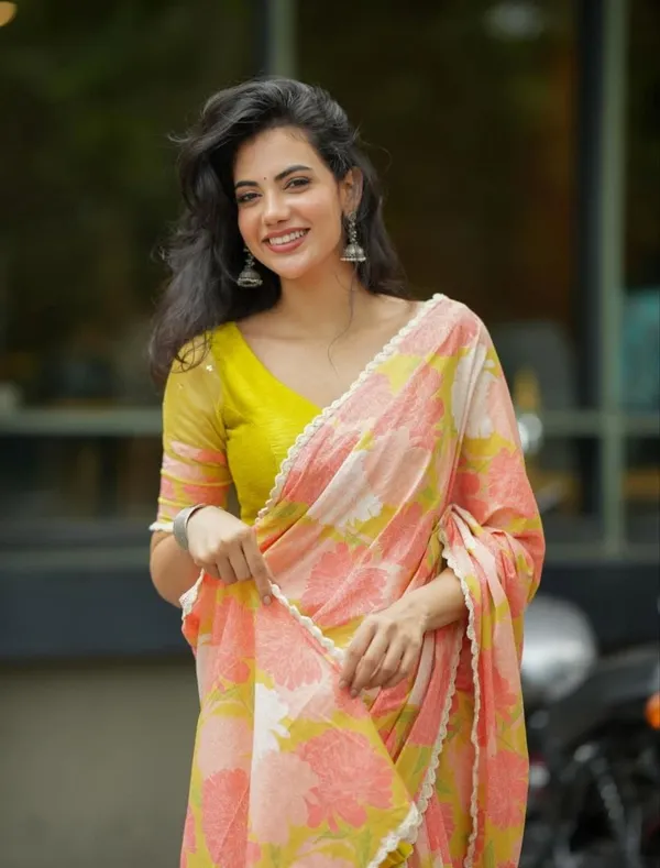 Peach_Blossom_Designer_Saree