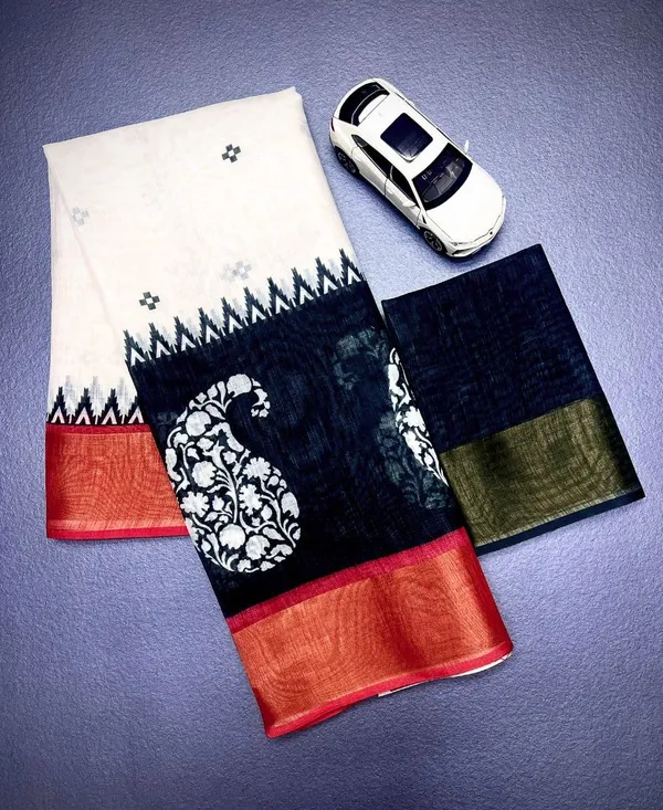 Midnight_Peacock_Designer_Saree