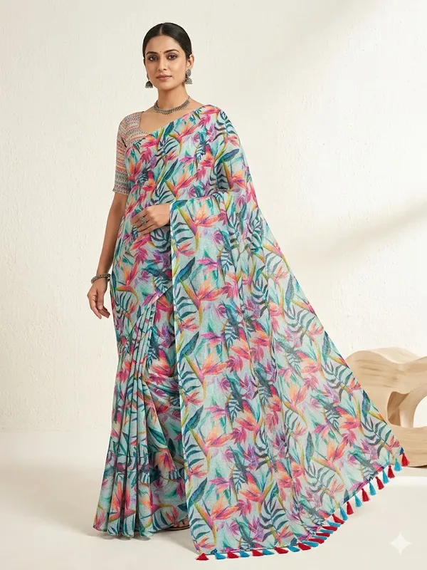 Floral_Breeze_Cotton_Saree_Collection