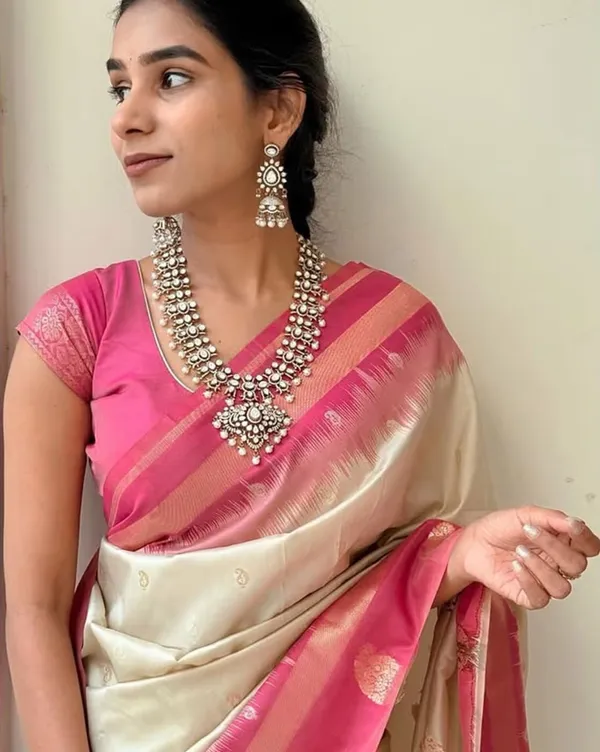 Art_Silk_Jacquard_Border_Saree