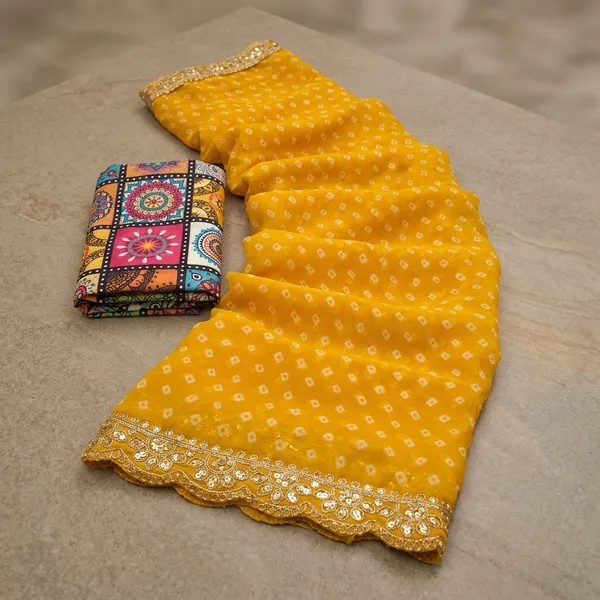 Royal_Bandhani_Georgette_Saree