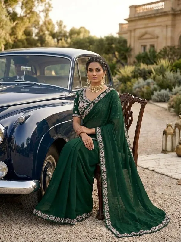 Party_Wear_Malay_Satin_Silk_Saree