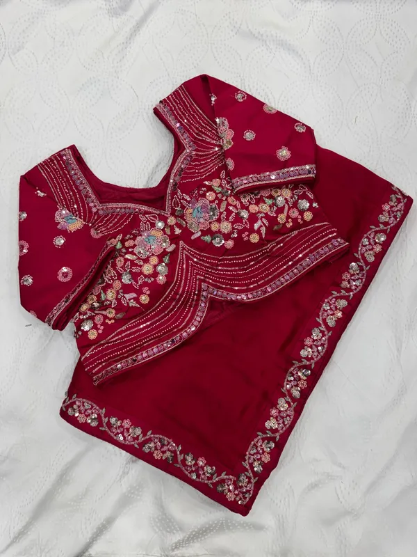 Party_Wear_Malay_Satin_Silk_Saree