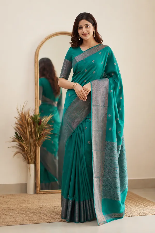 Banarasi_Saree_Green