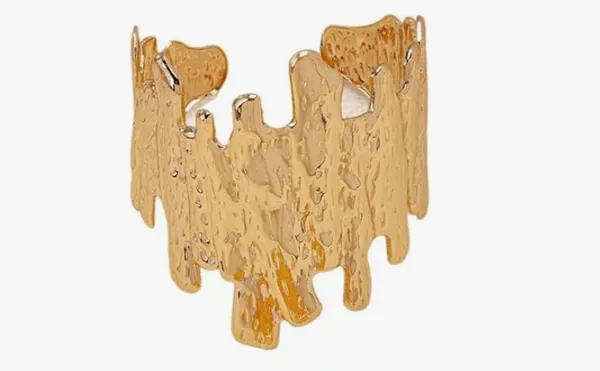 Irregular_Textured_Gold-Plated_Statement_Cuff_Bracelet