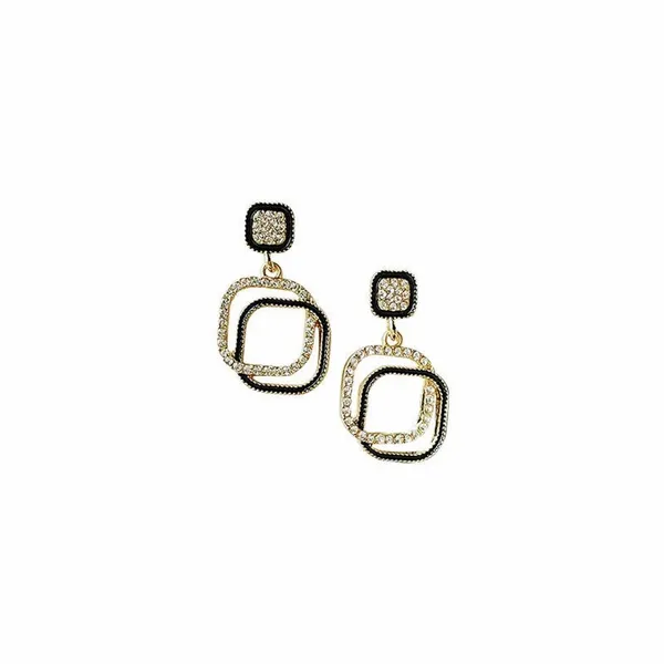 Elegant_Black_and_Gold_Geometric_Drop_Earrings_with_Crystal_Detailing