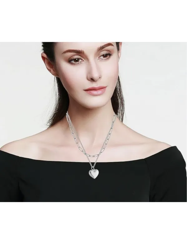 Layered_Heart_Pendant_Chain_Necklace_Set_-_Gold_Tone