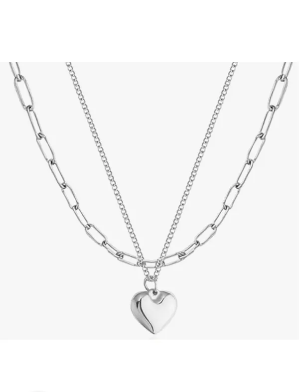 Layered_Heart_Pendant_Chain_Necklace_Set_-_Gold_Tone