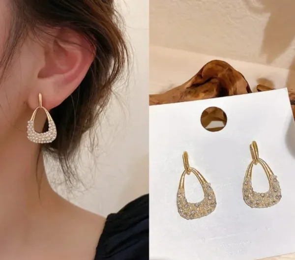 Gold-Toned_Pearl_Embellished_Drop_Earrings