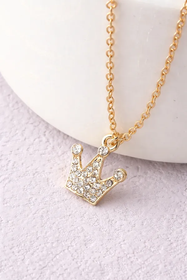 Gold-Tone_Crown_Pendant_Necklace_with_Crystal_Embellishments