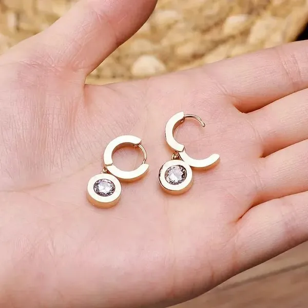 Rose_Gold_Crystal_Hoop_Drop_Earrings_with_Round_Pendant