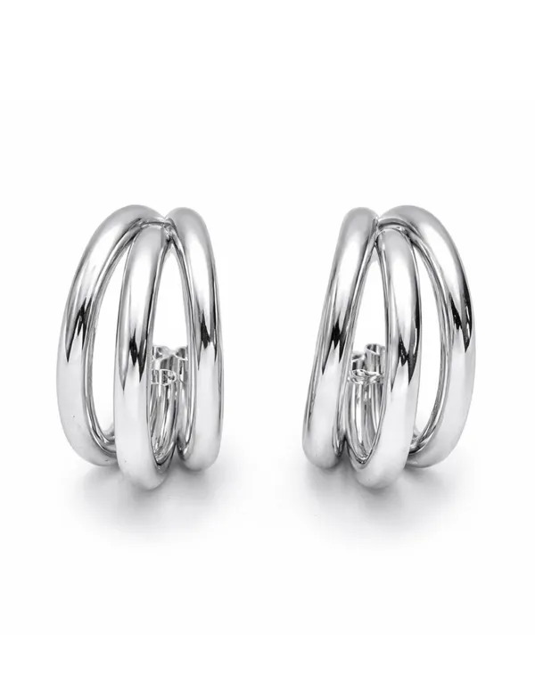 Gold-Toned_Triple_Hoop_Earrings_for_Women