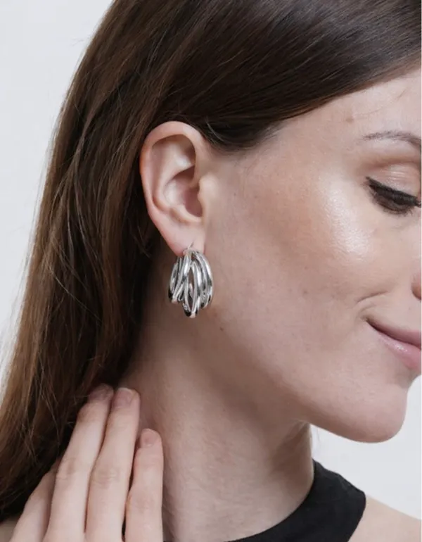 Gold-Toned_Triple_Hoop_Earrings_for_Women