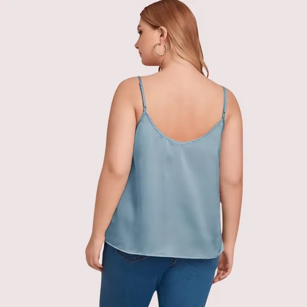 Grey_Silk_Camisole_For_Women