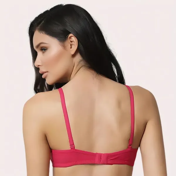 Red_Lightly_Padded_Bra_For_Women