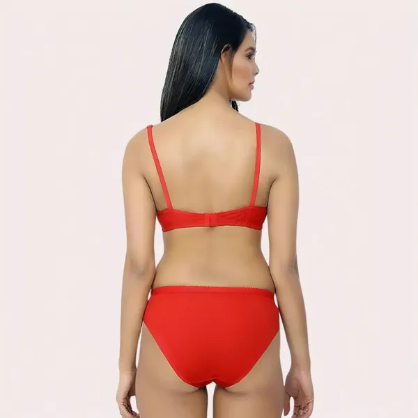 Red_Organic_Cotton_Coordinated_Bra_Set_For_Women