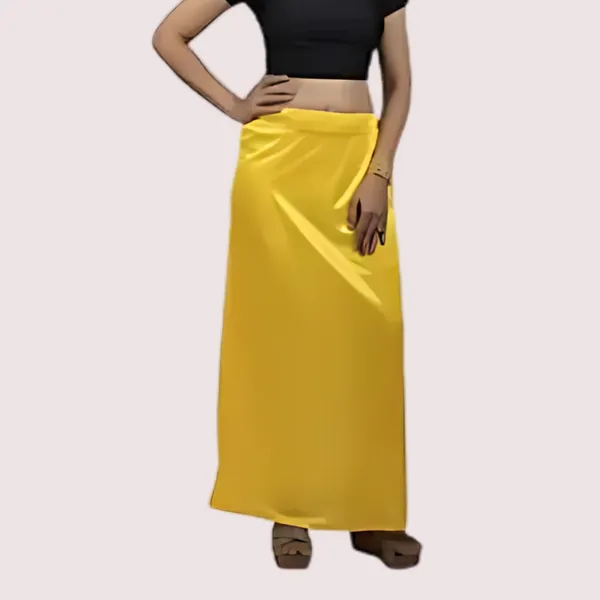 Lemon_Yellow_Silk_Saree_Shapewear_For_Women_-_Pack_of_2