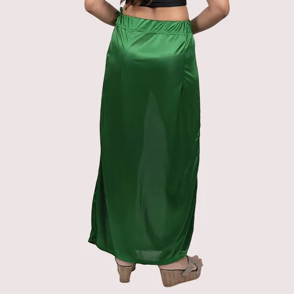 Green_Silk_Satin_Solid_Saree_Petticoat_For_Women_-_Pack_of_2