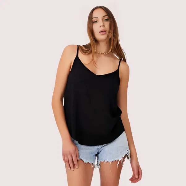 Black_Silk_Camisole_For_Women