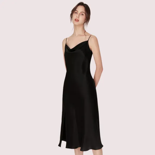 Multicolor_Silk_Satin_Sleepwear_Nightdress_For_Women