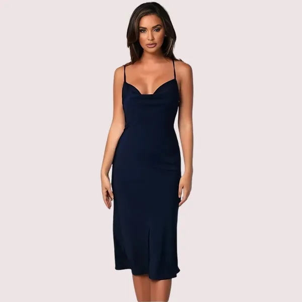 Navy_Blue_Satin_Cowl_Neck_Midi_Dress_For_Women