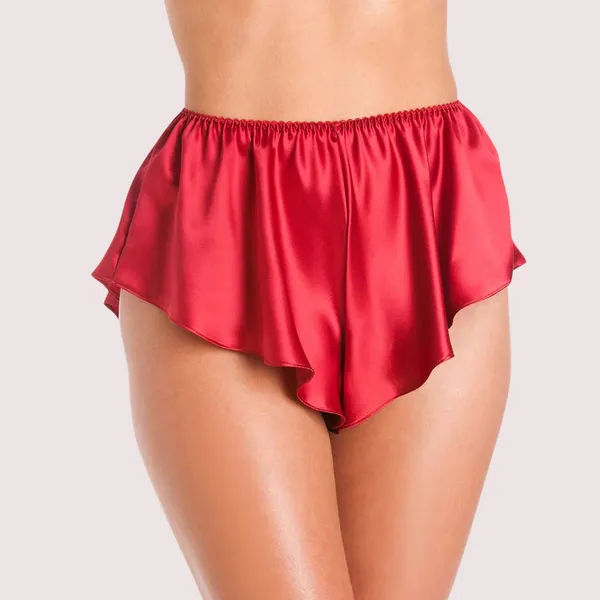 Red_Silk_Satin_French_Knickers_For_Women