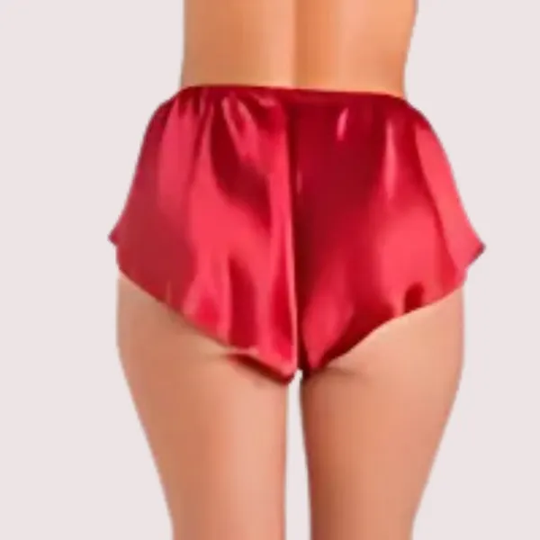Red_Silk_Satin_French_Knickers_For_Women