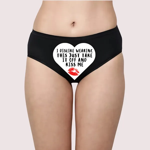 Multicolour_Printed_Text_Thong_For_Women