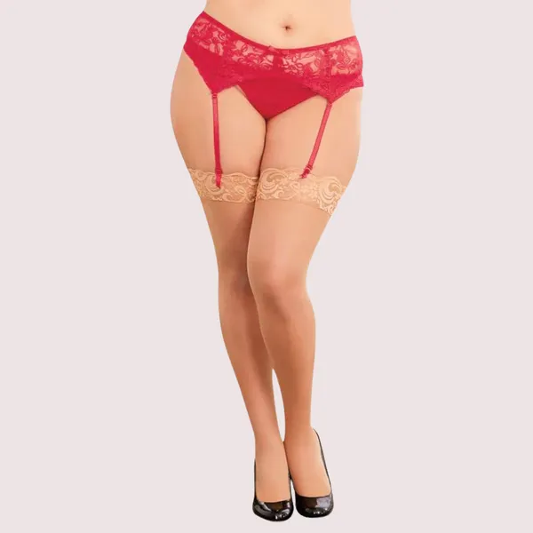 Red_Lace_Plus_Size_Garter_Belt_For_Women