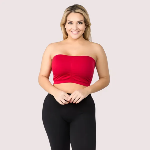 Red_Wine_Stretch_Tube_Bandeau_For_Women
