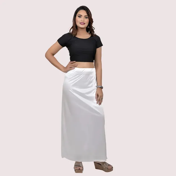 White_Satin_Petticoat_For_Women_-_Pack_of_2