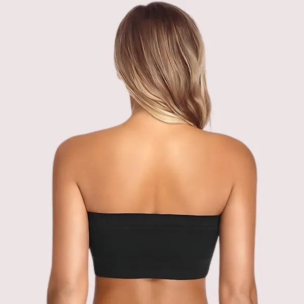 Black_&_White_Seamless_Non-Padded_Tube_Bra_For_Women