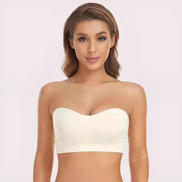 White_Stretch_Tube_Bandeau_For_Women