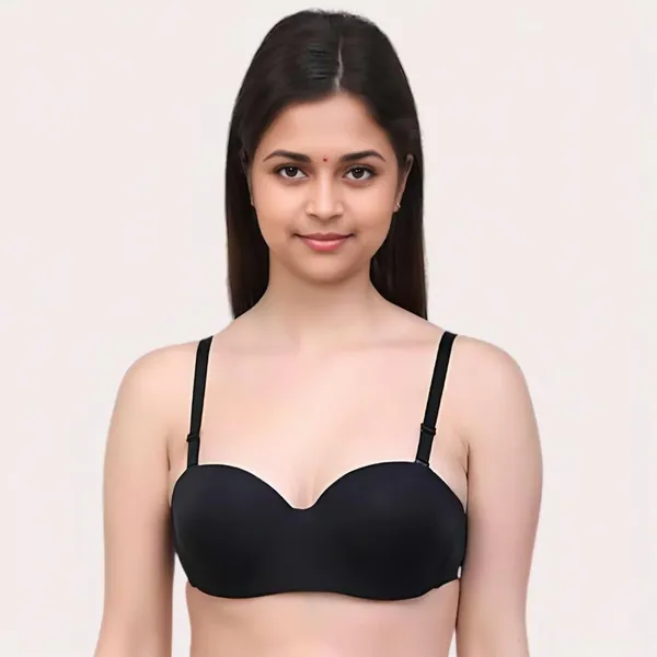 Black_Silk_Demi_Cup_Underwired_Bra_Pack_Of_2_For_Women