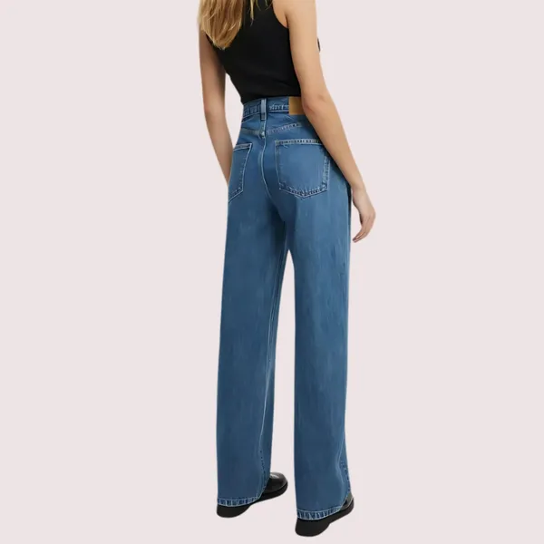 Blue_Denim_Loose_Straight_Fit_Jeans_For_Women
