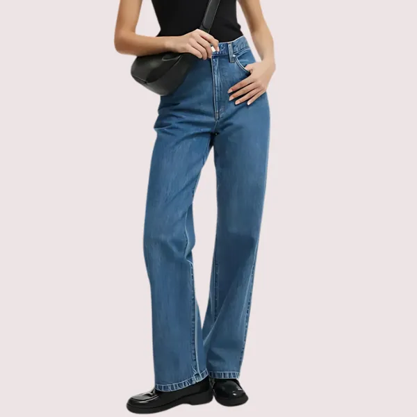 Blue_Denim_Loose_Straight_Fit_Jeans_For_Women