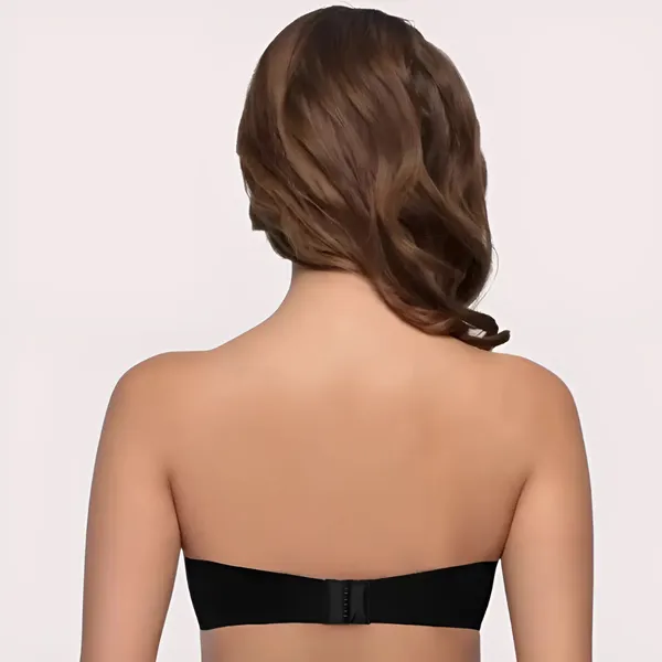 Dark_Black_Seamless_Tube_Bra_For_Women